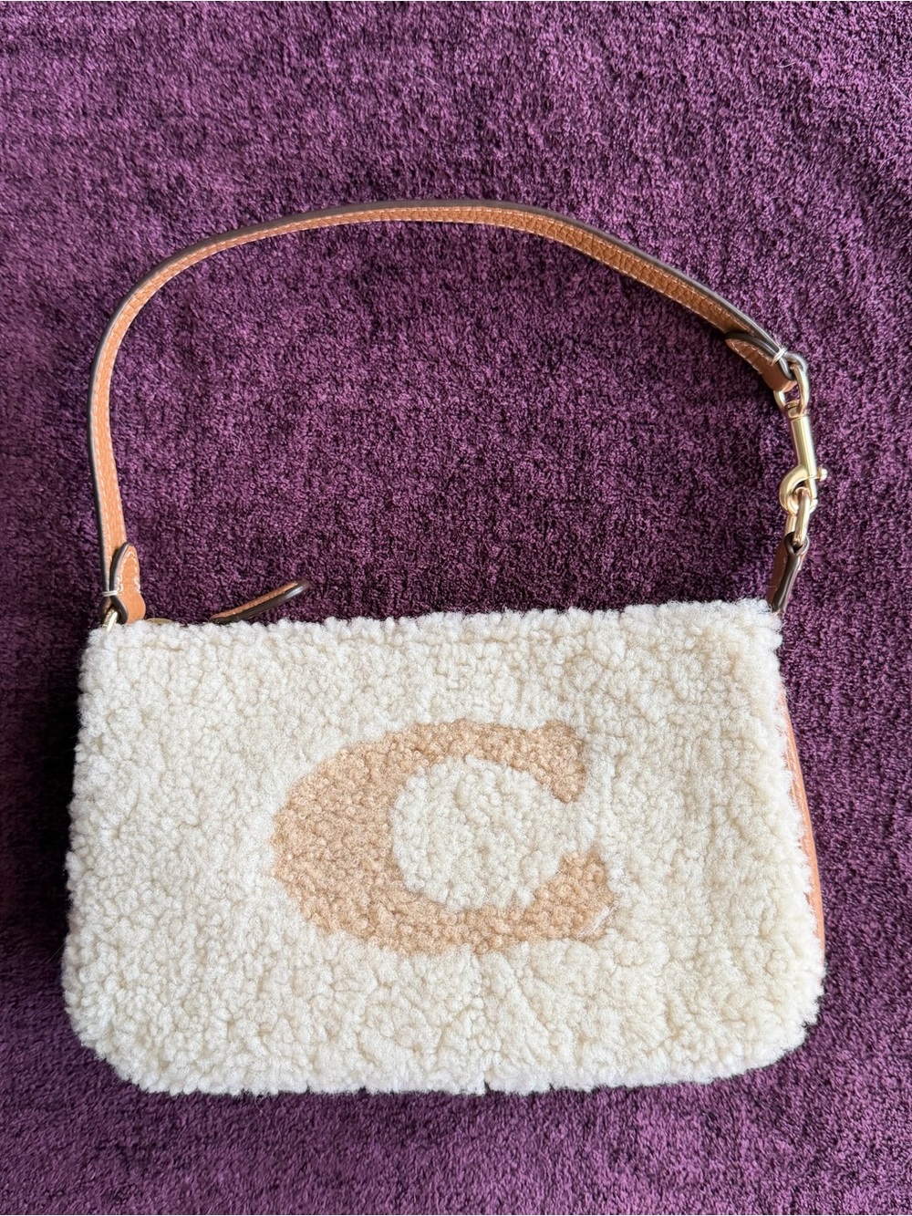 Nolita 19 In Shearling With Coach Motif